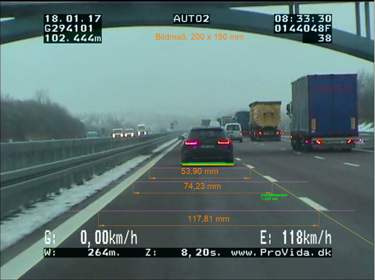 ForSeMa GmbH - Ermittlung der Kamerakonstanten (Brennweite)