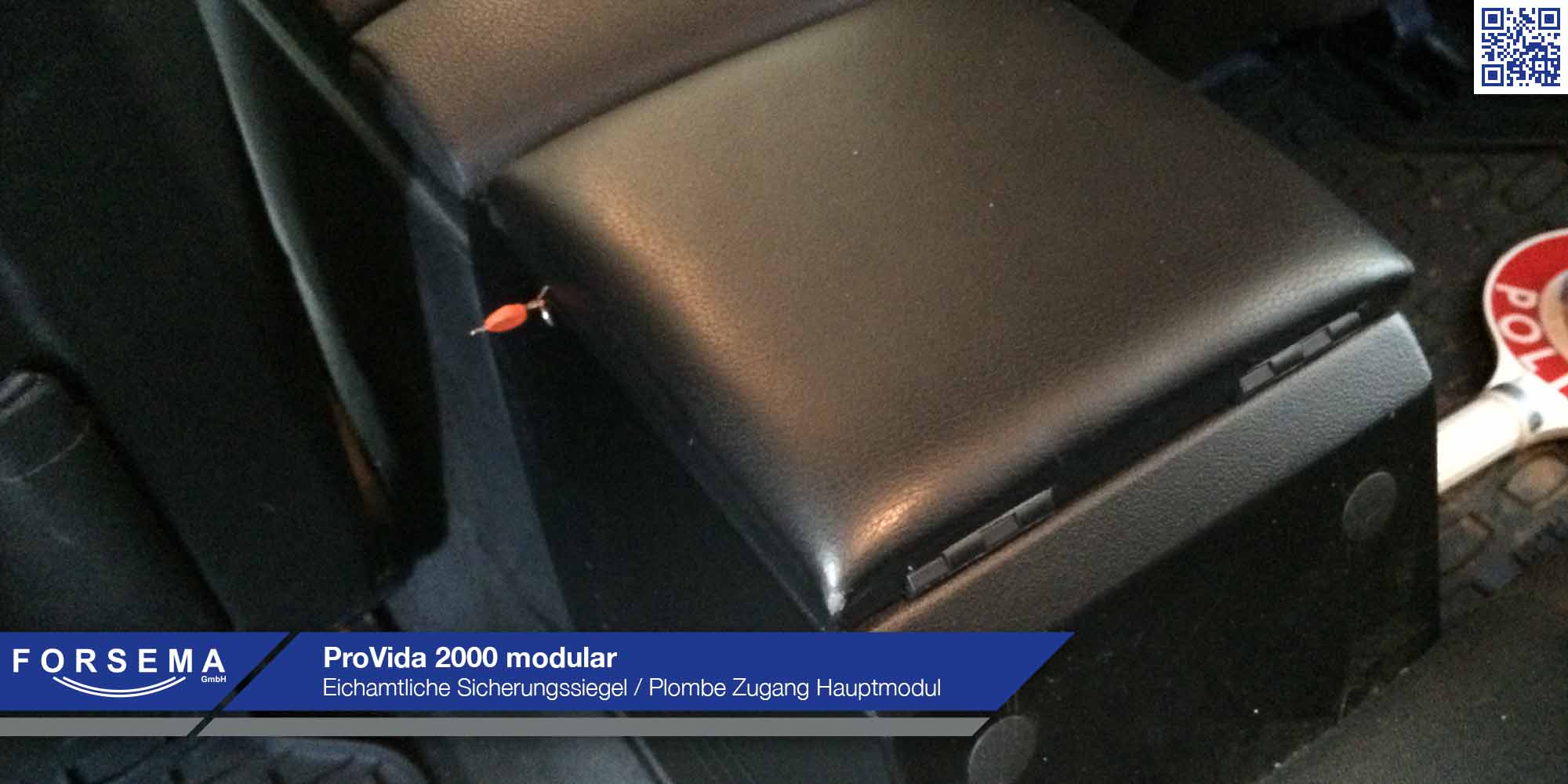 Plombensicherung gegen Zugriff auf das Hauptmodul