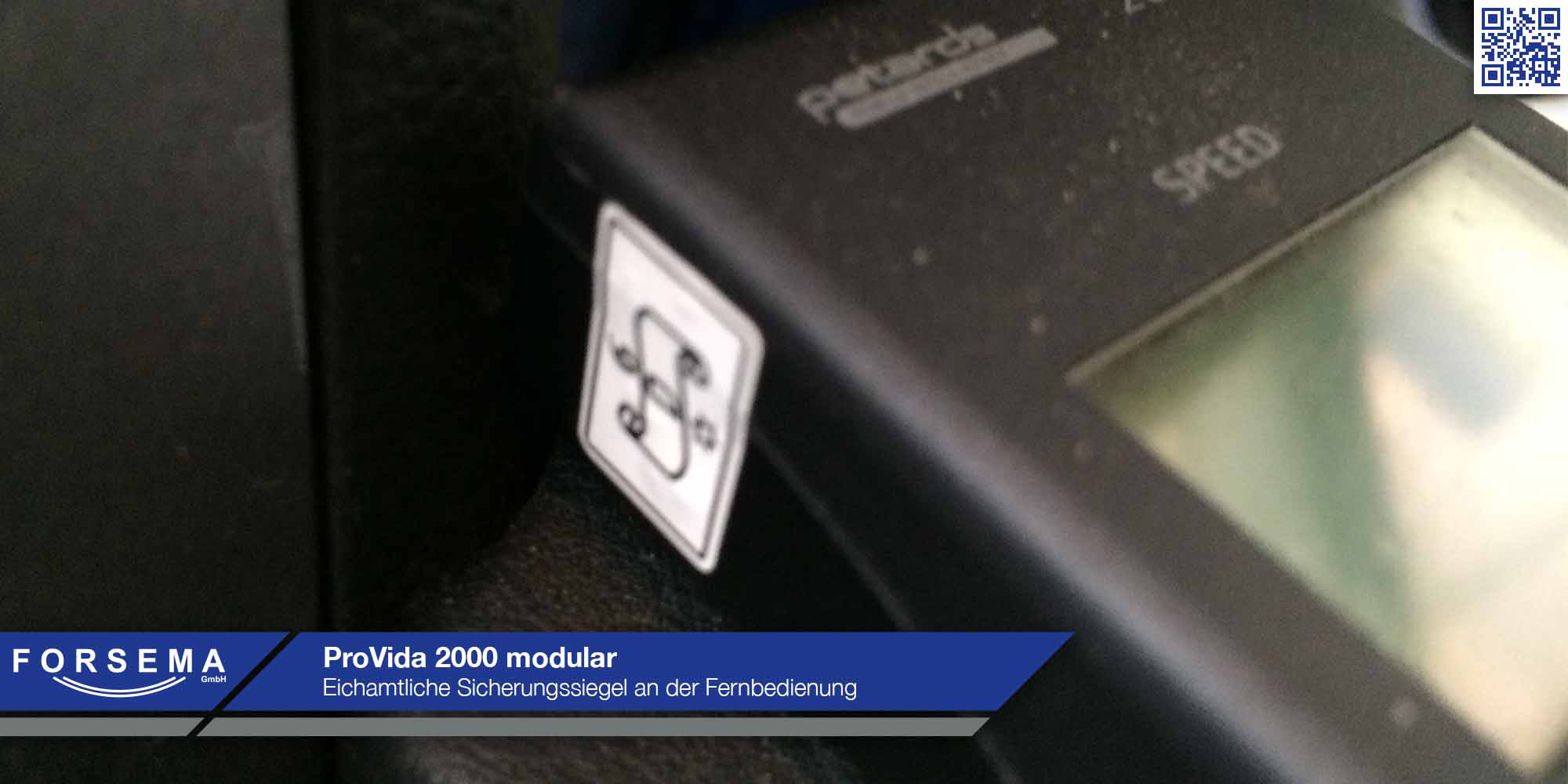 Siegel an der Fernbedienung