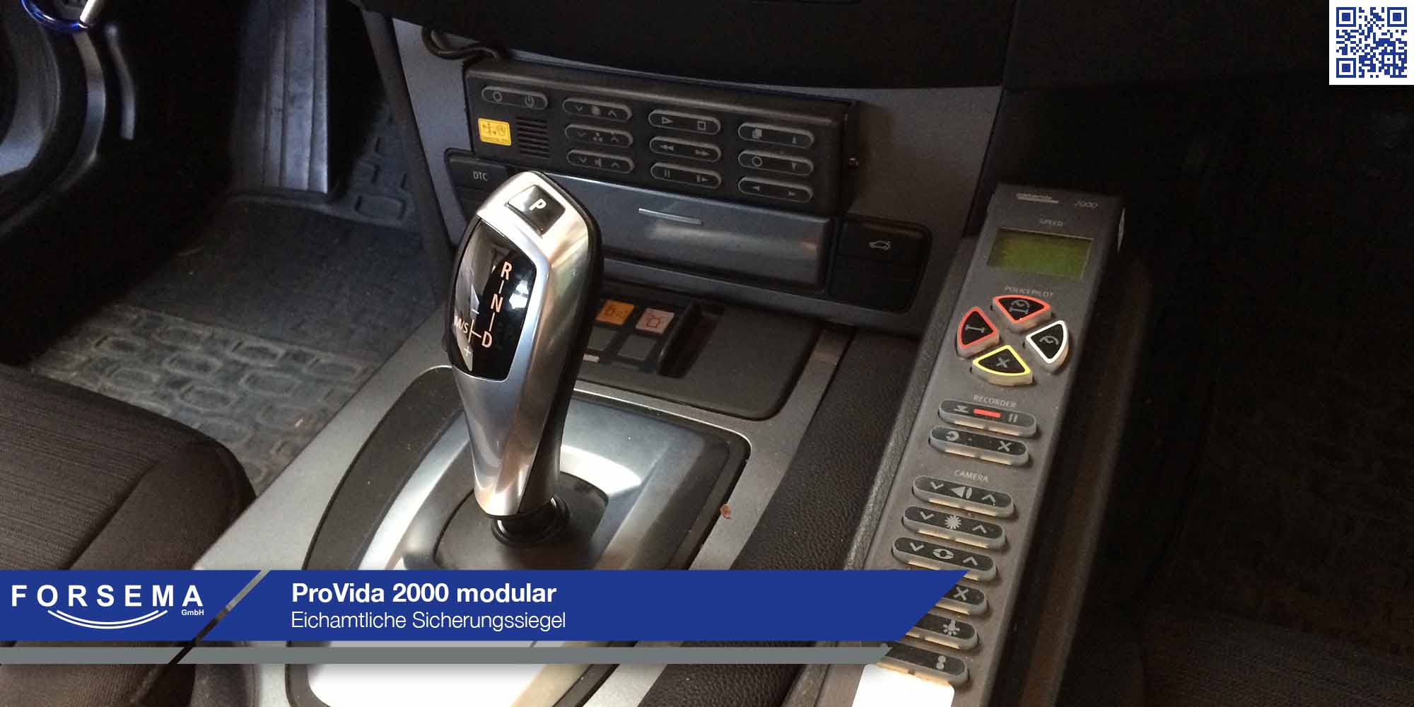 Hauptsiegel ProVida 2000 an der Menü-Tastatur